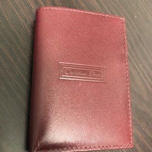 Vintage Christian Dior Men’s Leather Wallet